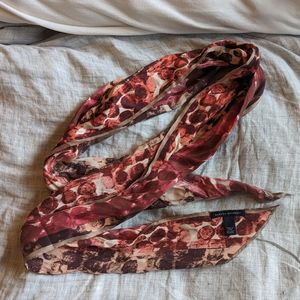 Banana republic 100% silk scarf